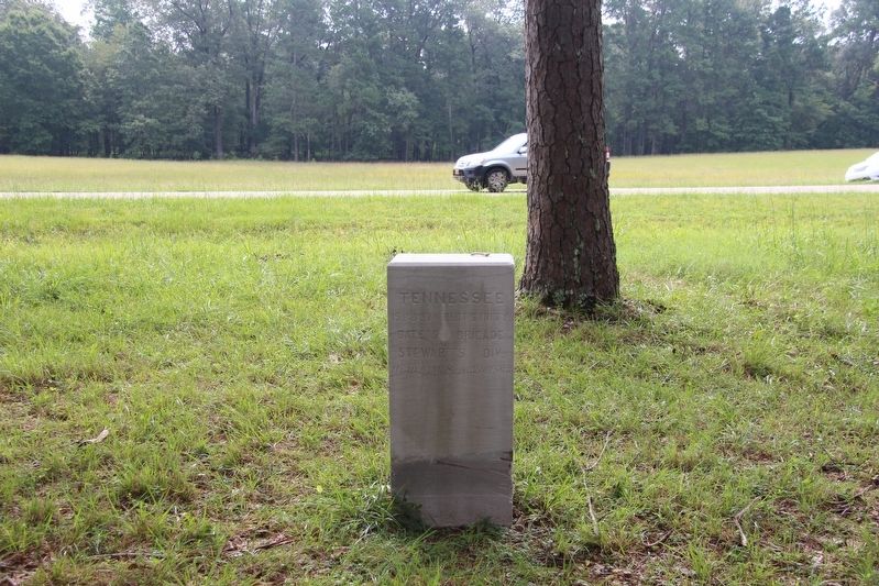 15th & 37th Tennessee Infantry Marker. Click for full size. 15th & 37th Tennessee Infantry Marker image. Click for full size.