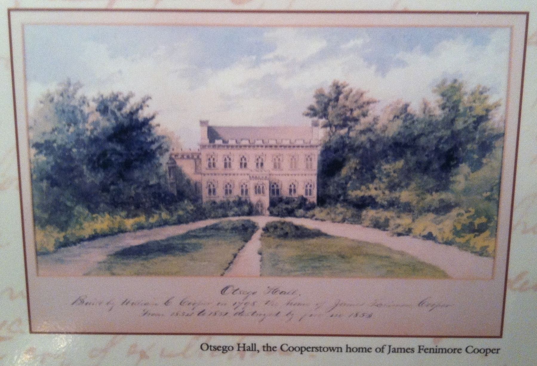 Otsego Hall. Click for full size. Otsego Hall image. Click for full size.