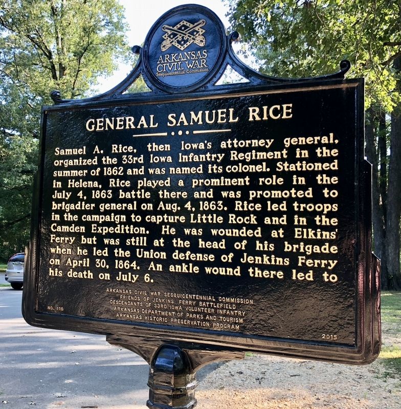 General Samuel Rice Marker image. Click for full size.