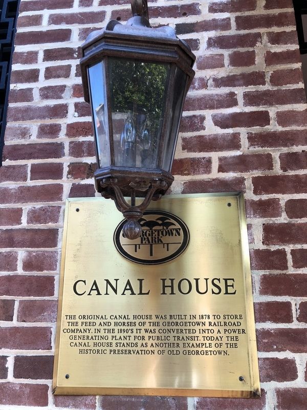 Canal House Marker image. Click for full size.