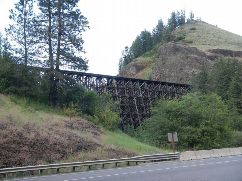 Camas Prairie Railroad Trestle. Click for full size. Camas Prairie Railroad Trestle image. Click for full size.