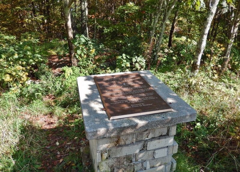 Highest Point in Kentucky Marker (<i>tall view; showing brick pedestal</i>) image. Click for full size.
