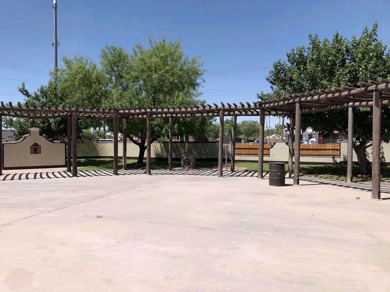 First Mission and Pueblo in Texas Marker image. Click for full size.