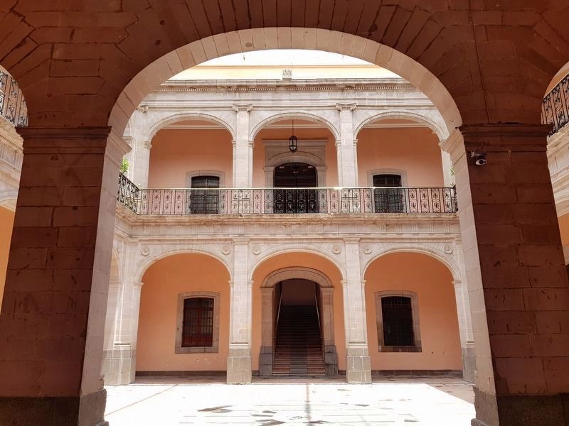 An interior view of the marker's building. Click for full size. An interior view of the marker's building image. Click for full size.