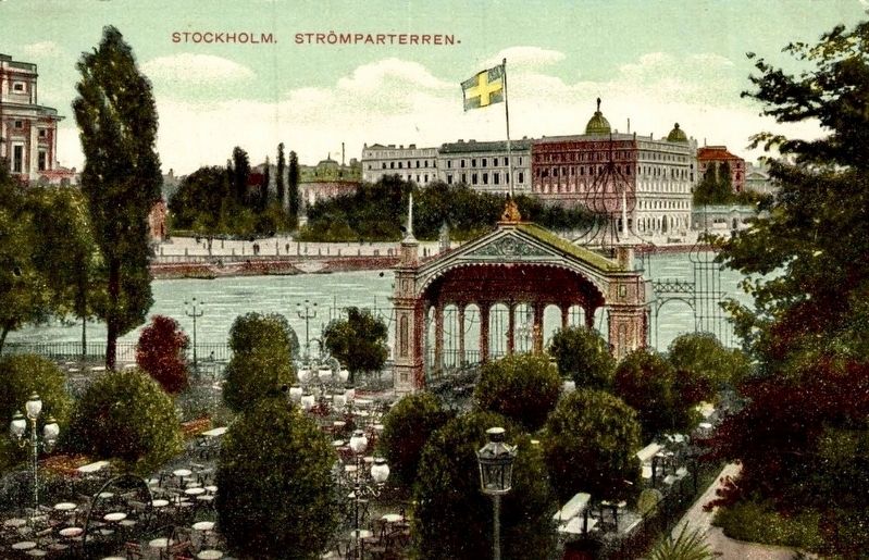 <i>Stockholm. Strömparterren.</i>. Click for full size. <i>Stockholm. Strömparterren.</i> image. Click for full size.