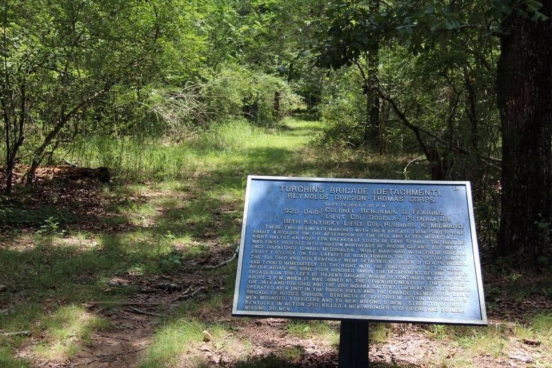 Turchin's Brigade (Detachment) Marker image. Click for full size.