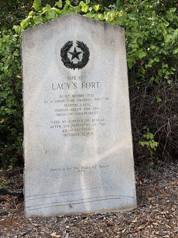 Site of Lacy's Fort Marker image. Click for full size.