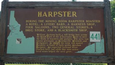 Harpster Marker image. Click for full size.