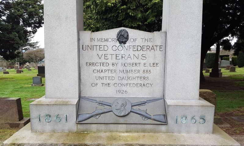 United Confederate Veterans Memorial Marker image. Click for full size.
