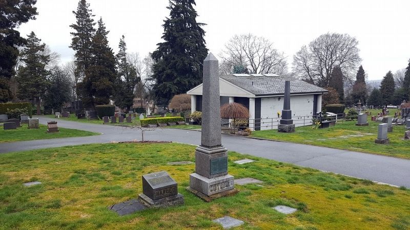 Grave of Reverend George Whitworth Marker. Click for full size. Grave of Reverend George Whitworth Marker image. Click for full size.