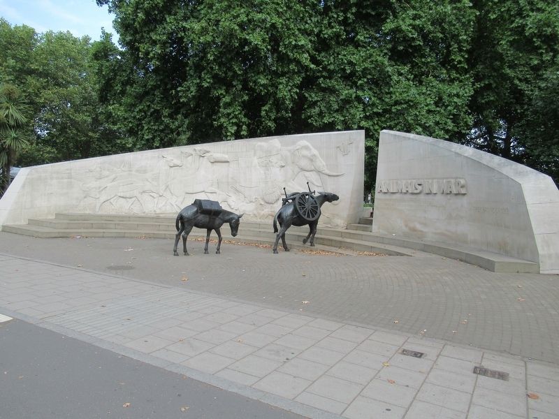 Animals In War Memorial. Click for full size. Animals In War Memorial image. Click for full size.