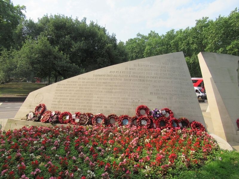 Animals In War Memorial. Click for full size. Animals In War Memorial image. Click for full size.