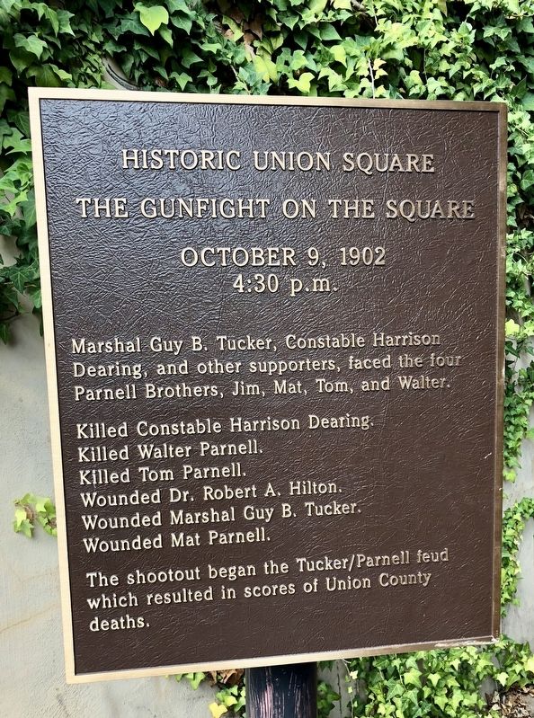 The Gunfight on the Square Marker image. Click for full size.
