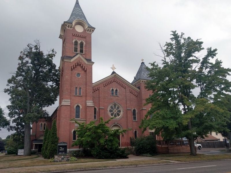 First Congregational Church of Charlotte. Click for full size. First Congregational Church of Charlotte image. Click for full size.