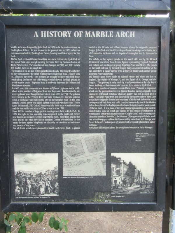 Marble Arch Marker image. Click for full size.