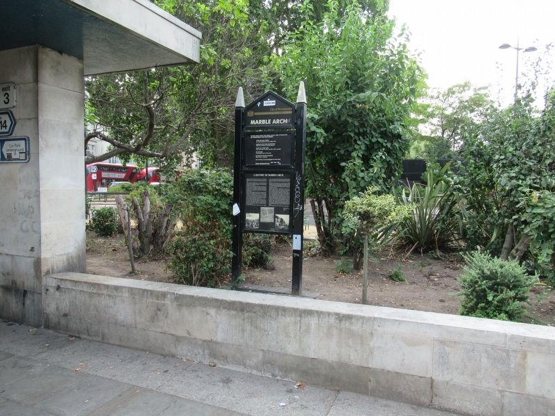 Marble Arch Marker. Click for full size. Marble Arch Marker image. Click for full size.