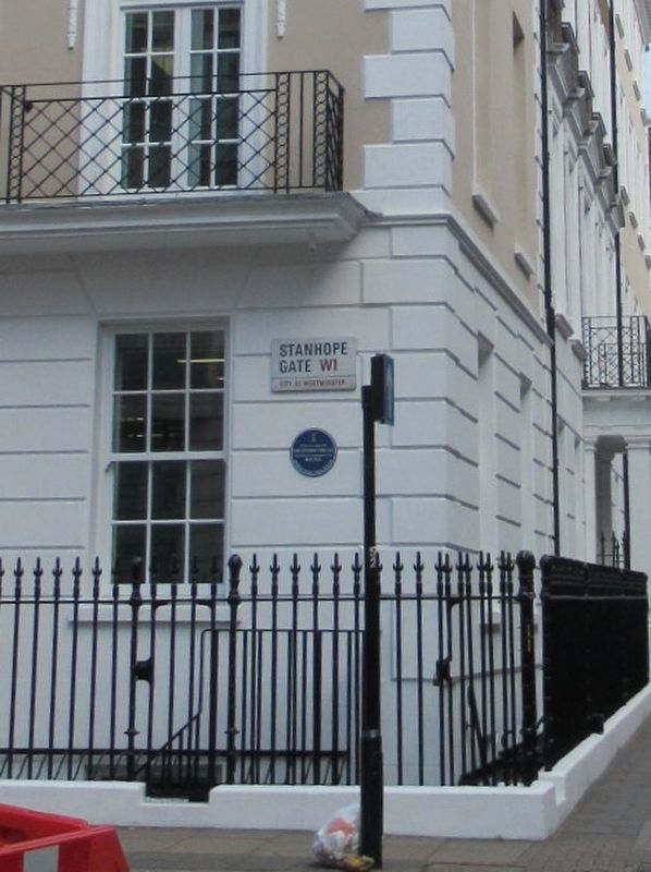 Dame Katharine Furse G.B.E. Marker. Click for full size. Dame Katharine Furse G.B.E. Marker image. Click for full size.