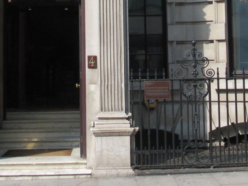 Royal Aeronautical Society Marker. Click for full size. Royal Aeronautical Society Marker image. Click for full size.
