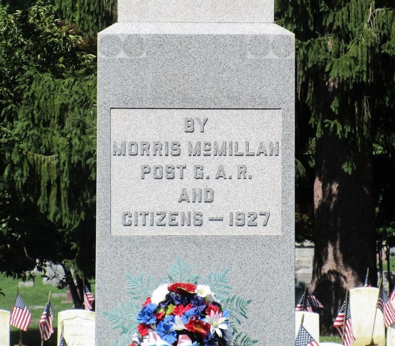 Clinton County Civil War Monument Marker image. Click for full size.
