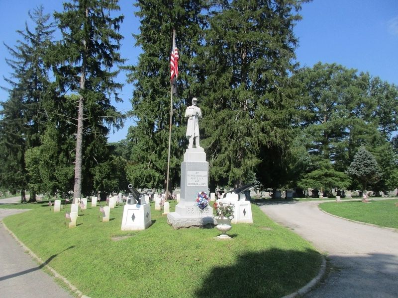 Clinton County Civil War Monument Marker image. Click for full size.