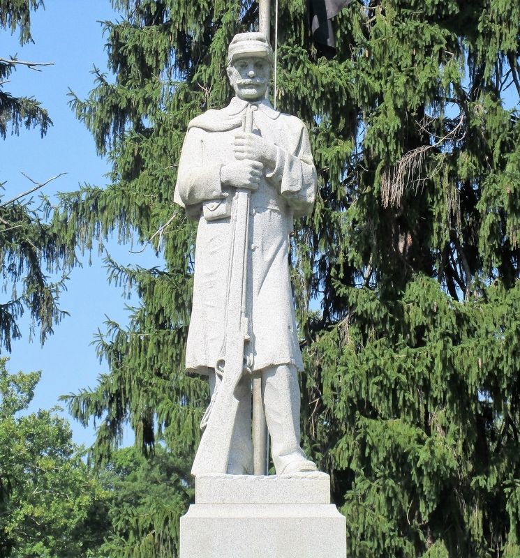 Clinton County Civil War Monument Marker image. Click for full size.