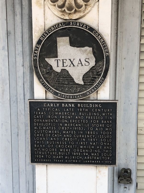 Early Bank Building Marker image. Click for full size.