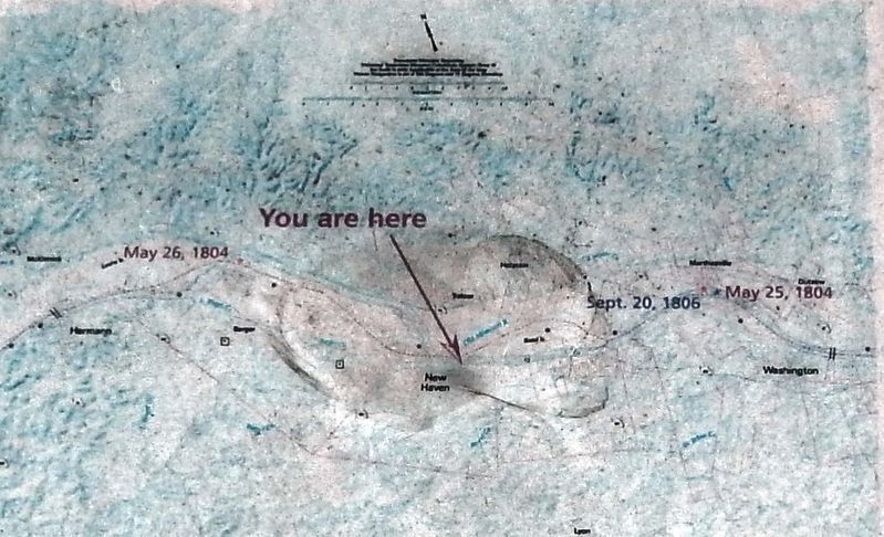 Marker detail: Lewis and Clark Expedition Map (May 26, 1804 & September 20, 1806). Click for full size. Marker detail: Lewis and Clark Expedition Map (May 26, 1804 & September 20, 1806) image. Click for full size.