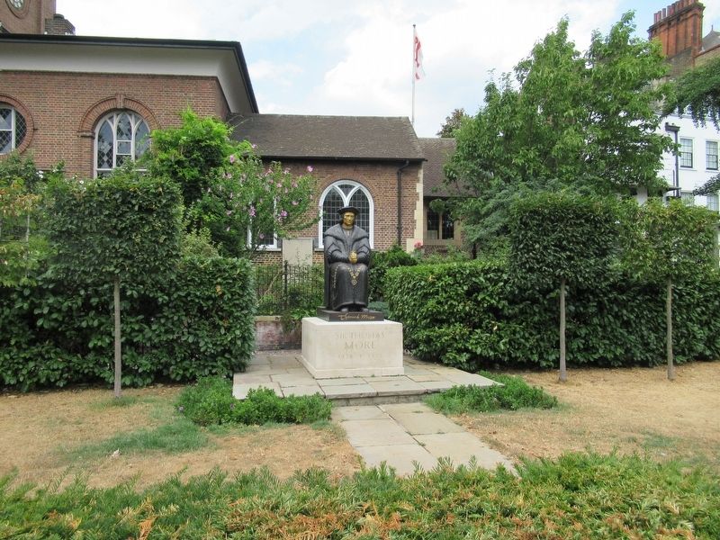 Sir Thomas More Marker. Click for full size. Sir Thomas More Marker image. Click for full size.