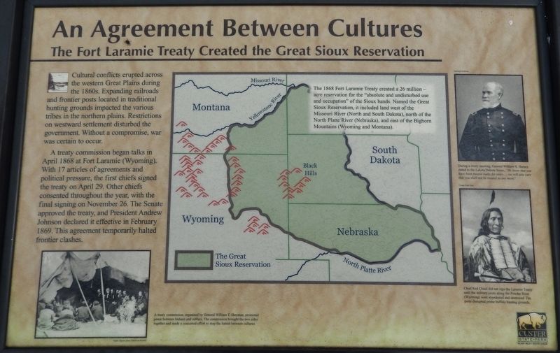 An Agreement Between Cultures Marker image. Click for full size.