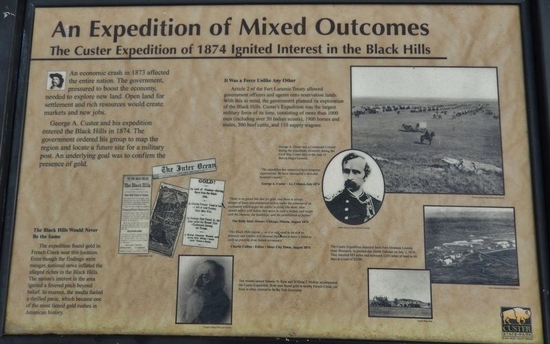 An Expedition of Mixed Outcomes Marker. Click for full size. An Expedition of Mixed Outcomes Marker image. Click for full size.