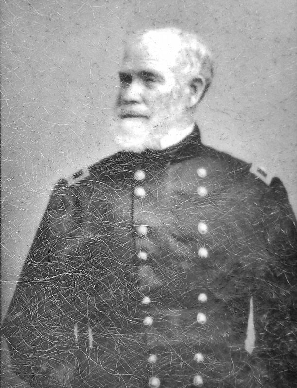 Marker detail: General William S. Harney image. Click for full size.