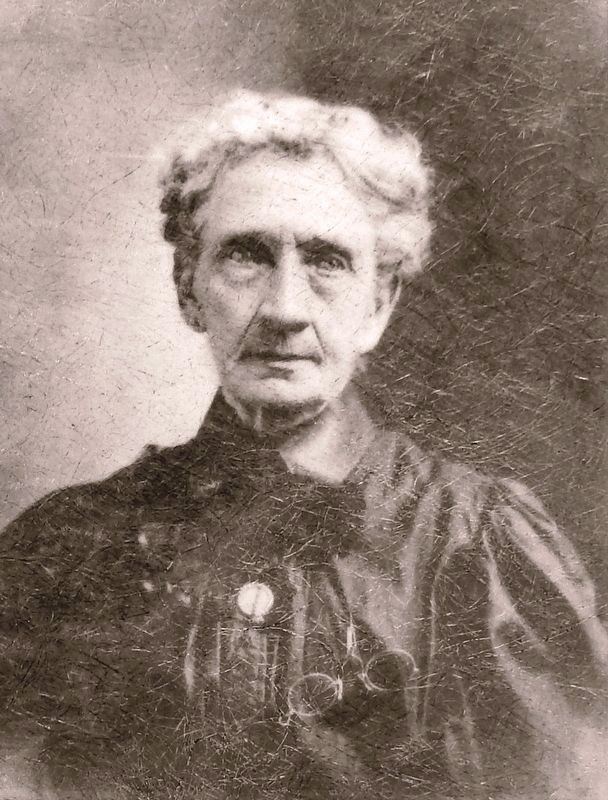 Marker detail: Annie Tallent image. Click for full size.