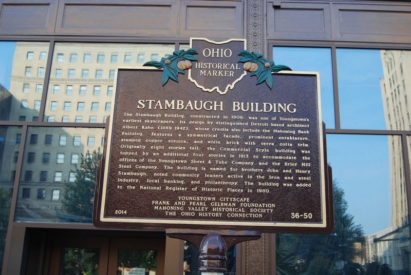 Stambaugh Building Marker image. Click for full size.
