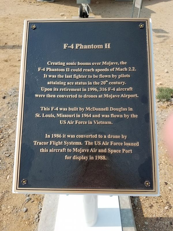 F-4 Phantom II Marker. Click for full size. F-4 Phantom II Marker image. Click for full size.