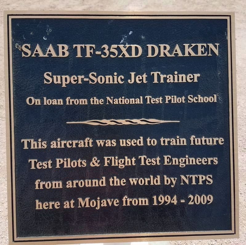 SAAB TF-35XD Draken Marker image. Click for full size.