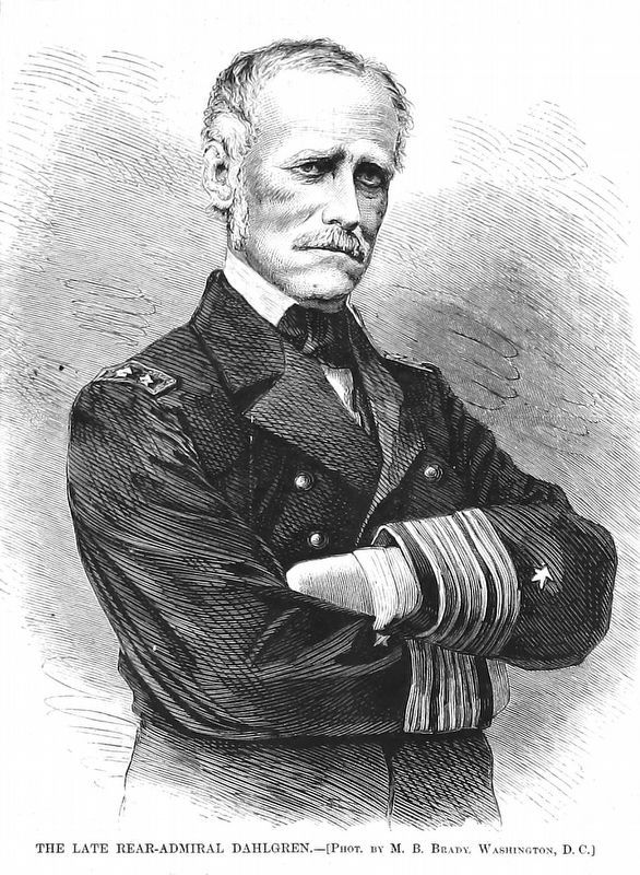 Rear-Admiral Dahlgren. Click for full size. Rear-Admiral Dahlgren image. Click for full size.