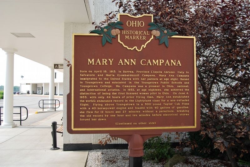 Mary Ann Campana Marker image. Click for full size.