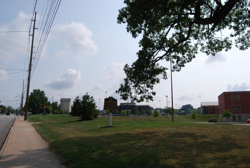 Camp Hutchins and the 6th Ohio Volunteer Cavalry Marker. Click for full size. Camp Hutchins and the 6th Ohio Volunteer Cavalry Marker image. Click for full size.
