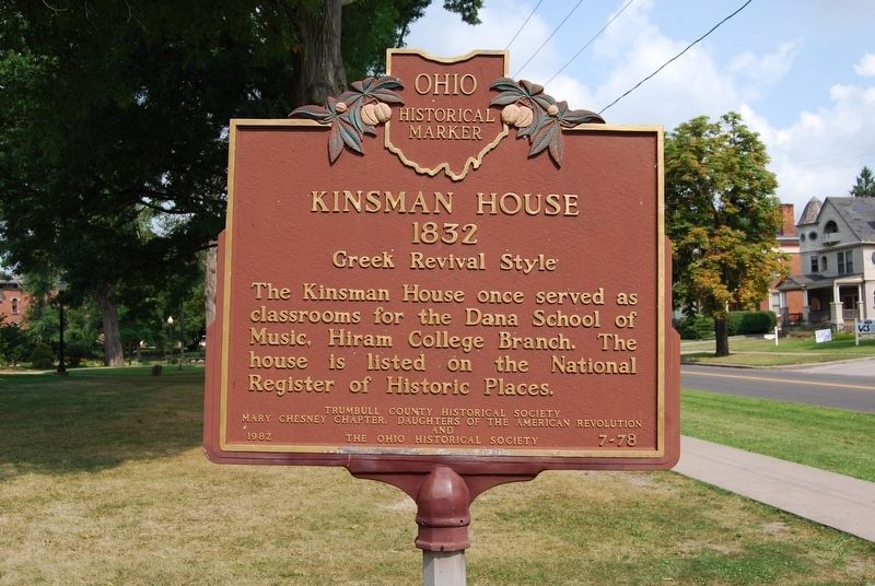 Kinsman House Marker image. Click for full size.