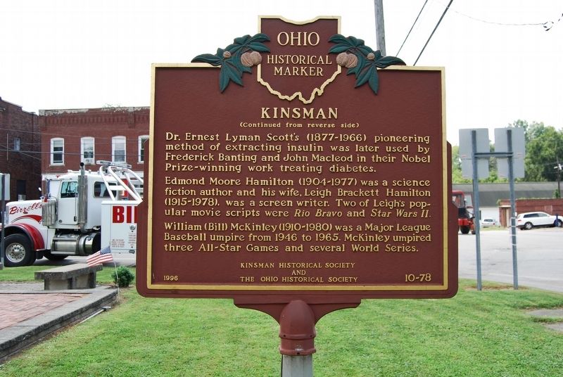 Kinsman Marker image. Click for full size.
