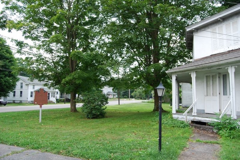 Darrow Octagon House Marker. Click for full size. Darrow Octagon House Marker image. Click for full size.