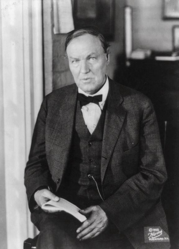 Clarence Darrow image. Click for full size.