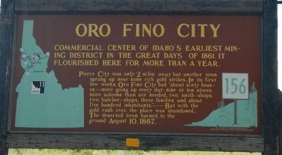 Oro Fino City Marker image. Click for full size.