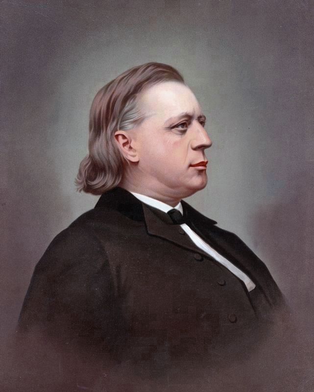 Henry Ward Beecher image. Click for full size.