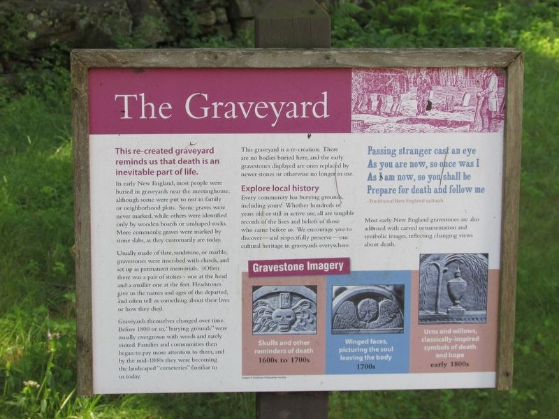 The Graveyard Marker. Click for full size. The Graveyard Marker image. Click for full size.