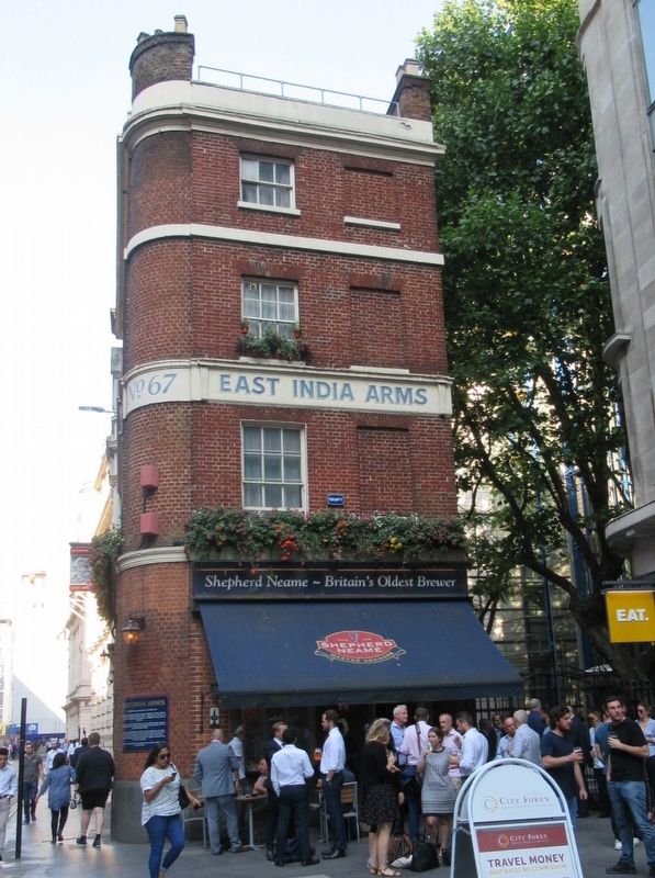 East India Arms Pub. Click for full size. East India Arms Pub image. Click for full size.