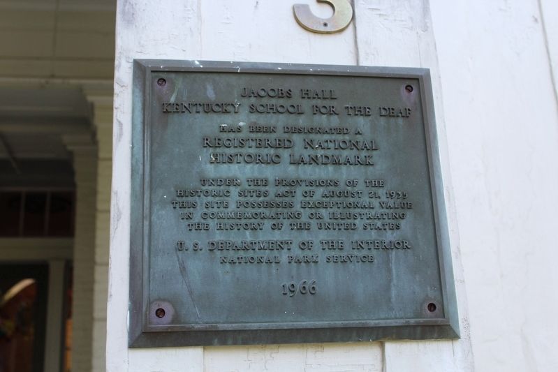 Jacobs Hall - National Historic Landmark image. Click for full size.
