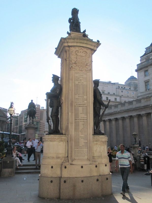 London Troops War Memorial image. Click for full size.