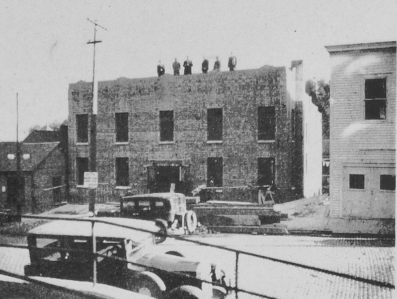 Marker detail: Masonic Temple Construction. Click for full size. Marker detail: Masonic Temple Construction image. Click for full size.