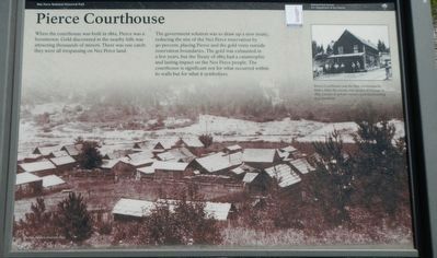 Pierce Courthouse Marker image. Click for full size.